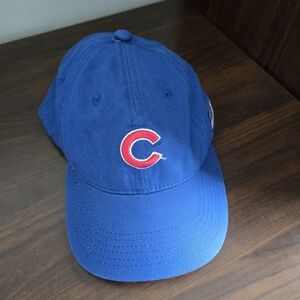 Chicago Cubs Blue Baseball Cap with Red Logo